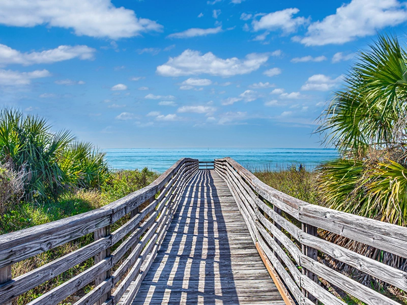 Dunedin beach pier
