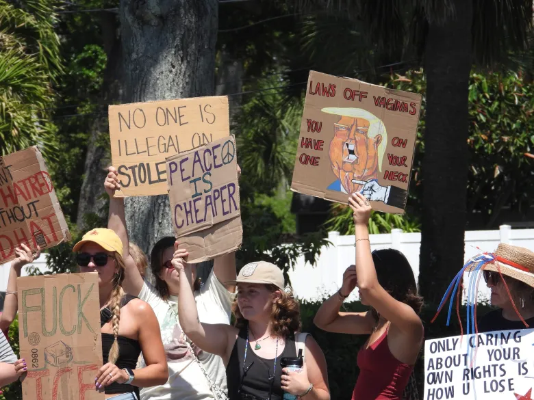 Gulfport-No-Kings Protest